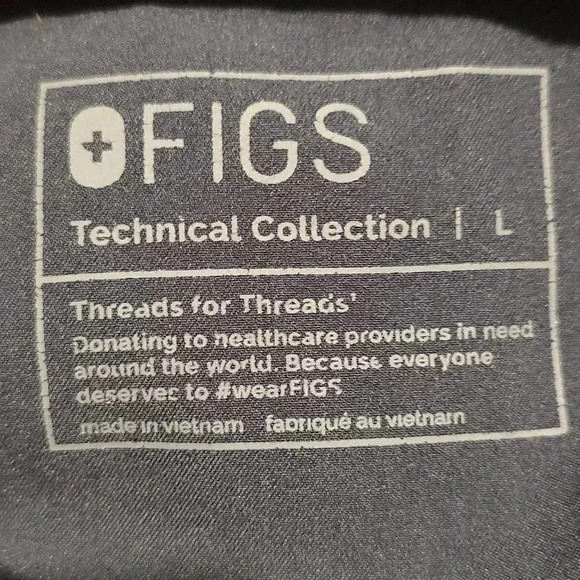 Figs women's scrub set graphite - Picture 12 of 12